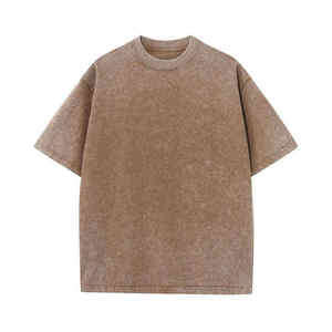 High Quality Custom Vintage Men's Cotton Acid Wash T-<b>Shirt</b> Heavy Weight Acid Washed T <b>Shirts</b> In All <b>Colours</b> - Product Image 3