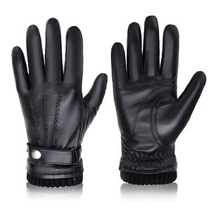 <b>Men</b> Leather Fashion <b>Gloves</b> Wholesale Genuine Leather <b>Winter</b> <b>Gloves</b> Custom Classic <b>Gloves</b> OEM ODM Private Label Factory - Product Image 1