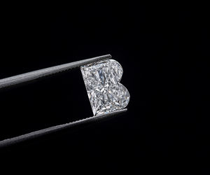 Diamante único de 1.10 ct, corte B, cultivado en laboratorio, VVS-VS, color E,F, CVD, piedra suelta de fantasía, diamante alfabético cultivado en laboratorio, hecho a pedido. - Product Image 3