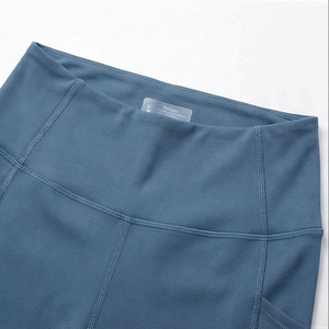 High Quality High Waisted <b>Plus</b> <b>Size</b> Gym <b>Pants</b> Running <b>Yoga</b> Leggings Breathable Womens Activewear Any Customized Color - Product Image 4