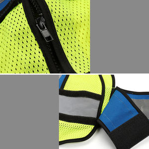 Chaqueta de Trabajo Unisex de Alta Visibilidad para Electricistas, Reflectante, con Detección de Agujas, Impresión en Relieve, Bolsillo para Llaves - Product Image 4