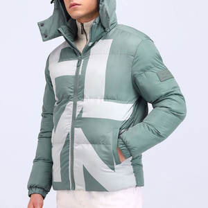 Blouson Bomber Homme Imperméable à Capuche en Laine pour l'Hiver, Fermeture Éclair, Qualité Supérieure, Nouveau Design Écologique, Faible MOQ - Product Image 2