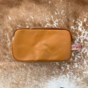 New Luxury Large Capacity Hand Tooled Storage Makeup Organizer <b>Bag</b> for Women Cowhide Travel Toiletries Cosmetic <b>Bag</b> With Handle - Product Image 5