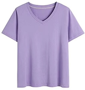 T-shirt unisexe vintage à col en V et manches courtes pour homme et jeune adulte, 180 grammes, 100 % coton tissé, impression numérique, logo frontal, vierge, écologique - Product Image 5