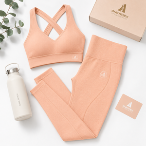 Ensemble de yoga sans couture pour femmes, soutien-gorge de sport, leggings taille haute, vêtements de sport pour la gym, vêtements de fitness, vêtements d'entraînement, logo personnalisé - Product Image 2