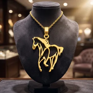 925 Sterling Silver Running <b>Horse</b> Pendant Necklace Handmade Bohemian Style Statement Necklace Equestrian Animal Jewelry Party - Product Image 6