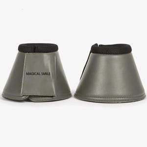 Botas de neopreno para caballos, botas de malla premium diseñadas para mayor durabilidad y comodidad, hechas con cuero PU. - Product Image 5