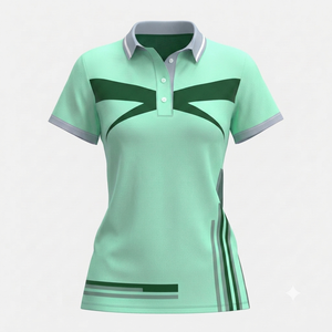 Polo Personalizado con Logotipo para Mujer, Transpirable, al por Mayor, Último Estilo, de Secado Rápido, para Unisex - Product Image 1
