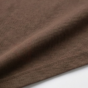 Polo à manches courtes pour homme, couleur unie, tissu Oxford tissé décontracté, coupe classique, design boutonné - Product Image 5