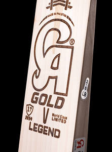 Batte de cricket professionnelle CA Gold Legend Willow haute performance, qualité supérieure, batte de cricket CA Gold Legend. - Product Image 4