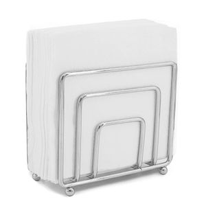 Porte-mouchoirs en métal forgé antique fait main, distributeur de serviettes en papier sur pied pour comptoirs de cuisine - Product Image 6