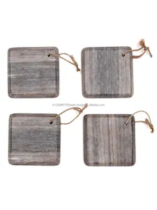 ชุดจานรองแก้วหินอ่อนทำมือ Casglow Heritage ดีไซน์ทันสมัย เป็นมิตรกับสิ่งแวดล้อม พร้อมการตกแต่งระดับพรีเมียม รูปทรงกลม เส้นผ่านศูนย์กลาง 300 มม. หนา 5 มม. - Product Image 6