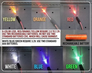 CG TT Mecha Hangar LED Light <b>Kit</b> Multi Color Lighting Set for Gundam Garage Diorama Base Display - Product Image 3