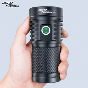 Lanterne rechargeable ZeroBeam F50 à 6 LED, 17000 lumens, étanche IPX8, portée de 560 m, verre trempé, alliage d'aluminium, professionnelle - Product Image 1