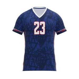 เสื้อวอลเลย์บอลออกแบบเองตามสั่งปี 2027 แฟชั่นเสื้อวอลเลย์บอลพิมพ์ลายแบบ Sublimation มีจำหน่าย - Product Image 1