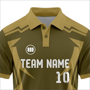 Custom <b>Cricket</b> Match Jersey Quick Dry Lightweight Sportswear Manufacturer Supplier - Product Image 4
