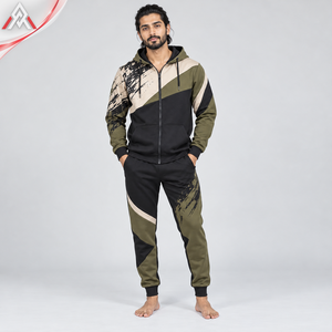 Chándal con Capucha para Hombre, Confiable y Hecho con Tela Premium, Ofrece un Tacto Suave, Diseño con Cierre de Cremallera, Chándal para Actividades Casuales - Product Image 1