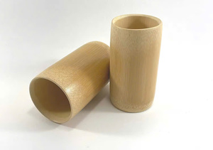 Vaso de Bambú de Diseño Minimalista, Ecológico, 300 ml de Volumen, Hecho a Mano y Personalizado - Product Image 4