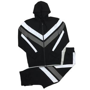 2025 nuevo último diseño de chándales de entrenamiento para correr para hombres, chándales deportivos de algodón con diseño de impresión personalizado para hombres - Product Image 1