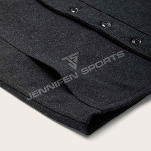 Men's Casual <b>Vest</b> Jacket For Autumn Winter Breathable 100% <b>Wool</b> Fabric Multi-Pockets Warm Outer Wear For Work Hunting - Product Image 3