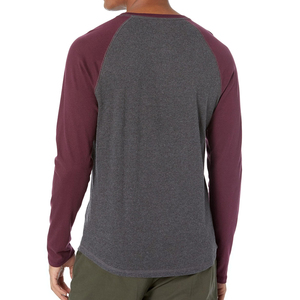 High Quality Regular Fit Street Wear Hip Hop Long Sleeve <b>Henley</b> T Shirts For <b>Men</b> <b>Top</b> Seller Solid Color <b>Men</b> <b>Henley</b> Shirt - Product Image 2