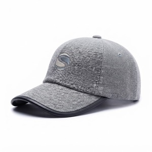 Casquette de baseball Greyb à 5 panneaux, 100% coton, logo brodé personnalisé, casquette de baseball de haute qualité en gros pour hommes, casquette snapback unisexe - Product Image 2