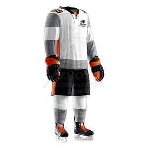 Uniforme de hockey sur glace respirant et confortable, conçu pour un confort maximal et des mouvements flexibles pendant le jeu. - Product Image 3