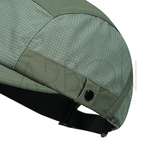 Casquette 5 panneaux légère, durable, résistante à l'eau, respirante, haute performance, imperméable, pour la course et les activités de plein air, prix de gros - Product Image 5