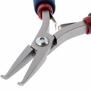 Alicates de punta fina curvada Tronex de alta calidad para microsoldadores, punta larga curvada para soldadura de joyería permanente - Product Image 2