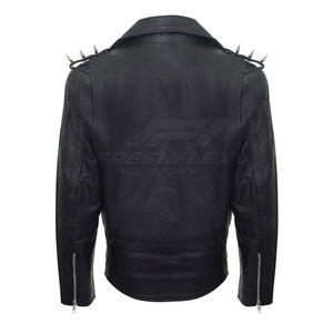 2026 Solid Color Casual Men <b>Leather</b> <b>Jacket</b> with Stand Collar Zipper Front Windproof Breathable Lightweight <b>Winter</b> Design - Product Image 3
