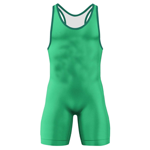 Singlet de Lucha Libre Corto Transpirable Unisex Personalizado, Sublimado, para Levantamiento de Pesas, Estilo Casual, Técnica Lavada, Servicio OEM - Product Image 5