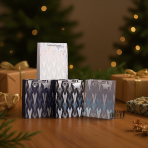 ILAN Gift Bag Diamond <b>Pattern</b> 26x32x10cm Gift Packaging - Product Image 3