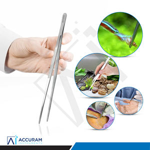 Pinzas de Acero Inoxidable Accuram, Pinzas de Presión de 2.2 mm con Punta Serrada, Pinzas Quirúrgicas Dentales, Pinzas de Tejido para Dedos, Instrumento Médico con Certificación CE - Product Image 6