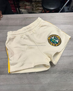2024 <b>Men's</b> Color Block Stripe Athletic <b>Shorts</b> Cotton <b>Jogging</b> Pants Side Pocket Breathable Elastic Waist Loose Fit Solid Pattern - Product Image 5