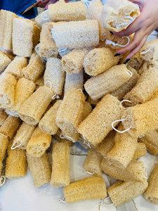Natural Dried <b>Loofah</b> Bath Sponge Long Shape Bulk Pack for Body Exfoliation Adults Plain Style - Product Image 2