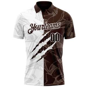 Quick Dry <b>Athletic</b> Polo Shirt Custom Sublimation Sportswear Polyester Fabric Bulk Wholesale Factory - Product Image 1
