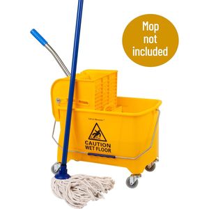 Secchio per Mop Mind Reader da 5,5 Galloni con Ruote e Manico, Strizzatore Incluso (Mop Non Incluso) - Product Image 2