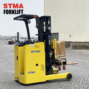 स्टेमा 1.5 टी 1.8 टन 2 टन 3-पहिया इलेक्ट्रिक फोर्कलिफ्ट इनडोर व्यापक रूप से इस्तेमाल किया गया पैलेट स्टेकर फोर्क लिफ्ट्स बिक्री के लिए ट्रक तक पहुंच - Product Image 5