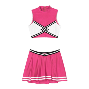 Uniforme de cheerleading pour filles haute résistance avec logo personnalisé pour les événements sportifs scolaires et les équipes de cheerleading - Product Image 5