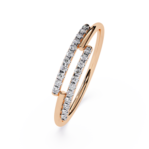 925 Sterling Silver Zircon Open <b>Ring</b> Gold Plated Double Layer <b>Adjustable</b> Wedding Party Jewelry for Women - Product Image 1
