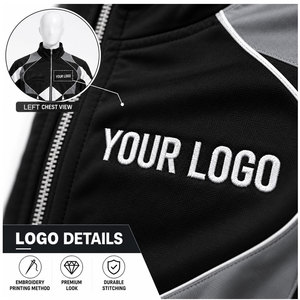 Trajes Deportivos de Alta Calidad para Hombre, Traje Deportivo Moderno de Corte Ajustado con Combinación de Colores para Entrenamiento - Product Image 5