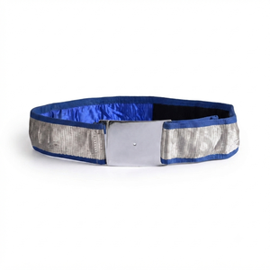 Cinturón de Vestir Formal Personalizado Premium con Hebilla Metálica de Alto Brillo, Ajustable para Hombre - Product Image 1