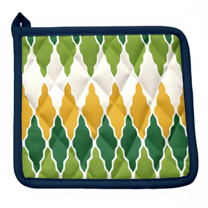 Porta ollas de algodón con protección contra altas temperaturas, acolchado y con diseño antideslizante para un manejo seguro de utensilios de cocina. - Product Image 2