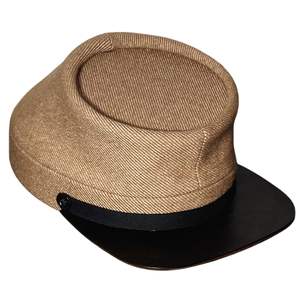 Reproducciones históricas de gorras de la era de los Estados Unidos. Este artículo es una reproducción histórica de una gorra kepi de infantería de la Guerra Civil Estadounidense. - Product Image 2