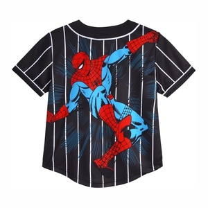 Camiseta de Béisbol Sublimada Transpirable para la Liga Juvenil, Nombre y Número Personalizados, Uniforme con Botones Completos para Equipos de Béisbol Juveniles - Product Image 2