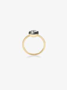 แหวนเพชรเพาะเลี้ยง 1.5 กะรัต ทรงกลม ทองคำแท้ 14K 18K แบบเจ้าสาว ตัวเรือนแบบเจ้าชาย คลาสสิก สามารถสวมซ้อนกันได้ - Product Image 3
