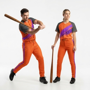 Camiseta de Béisbol Sublimada Lisa para Personalizar, Estilo Hip Hop, con Botones, Uniformes Deportivos para Hombre y Mujer, con Logotipo Personalizado - Product Image 2