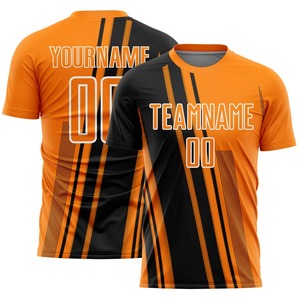 High Quality Printed Front New Unisex Football Referee Jerseys Short Sleeve Breathable Quick-drying <b>Soccer</b> Uniforms 100% - Product Image 4