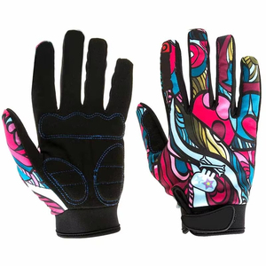 Custom Logo Cycling Gloves Premium Gel <b>Cushion</b> Palm Bicycle Riding Sports Gloves OEM ODM Private Label Manufacturer Factory - Product Image 1