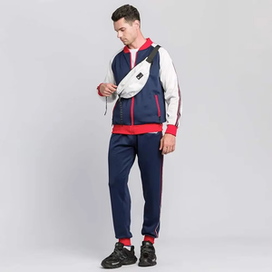 <b>Men's</b> Slim Fit Tracksuits Custom Logo Tech Fleece With Side Jogging Tracksuit Tech Fleece Tracksuit Winter Fleece Track <b>Suit</b> - Product Image 1